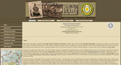 Desktop Screenshot of georgiatribeofeasterncherokee.com